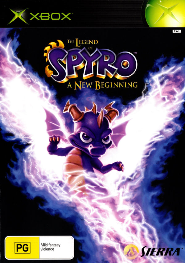 Game | Xbox | The Legend Of Spyro A New Beginning