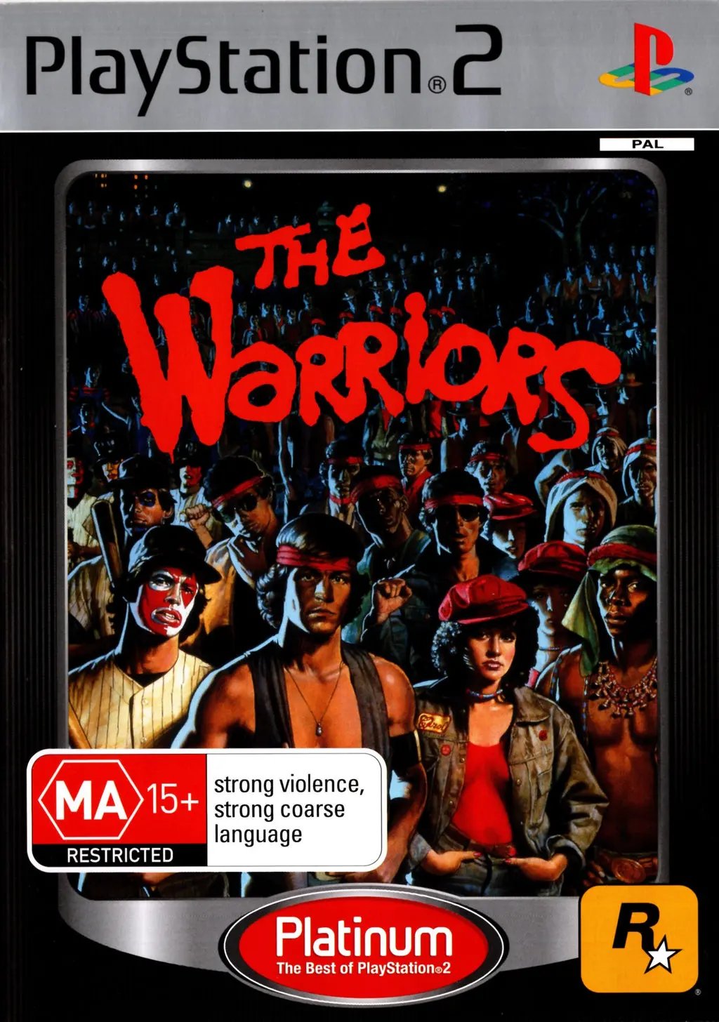 Game | Sony PlayStation PS2 | The Warriors (Platinum) Physical Video Games Game Sony