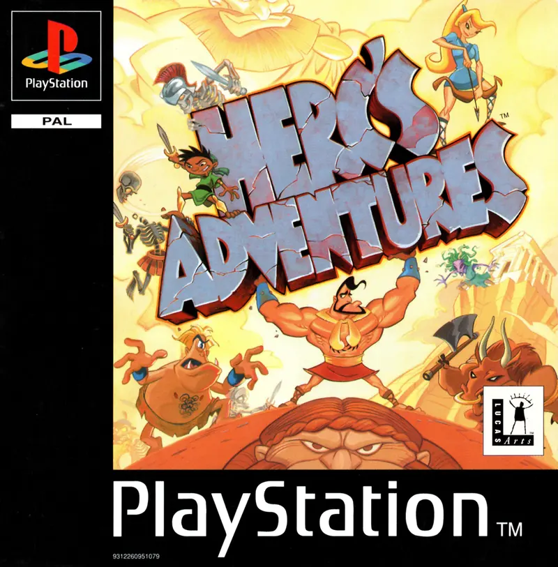 Game | Sony PlayStation PS1 | Herc's Adventures Physical Video Games Game Sony