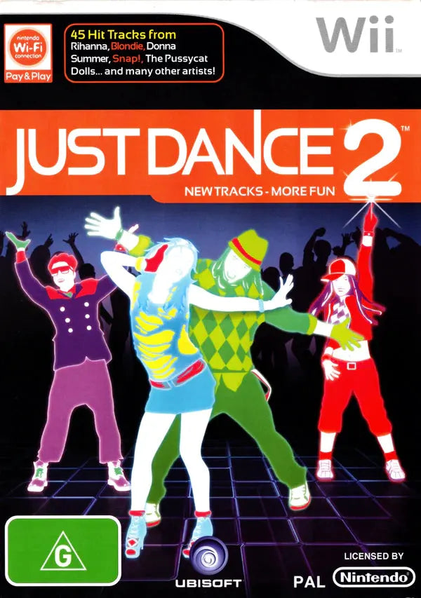 Game | Nintendo Wii | Just Dance 2 Physical Video Games Game Nintendo