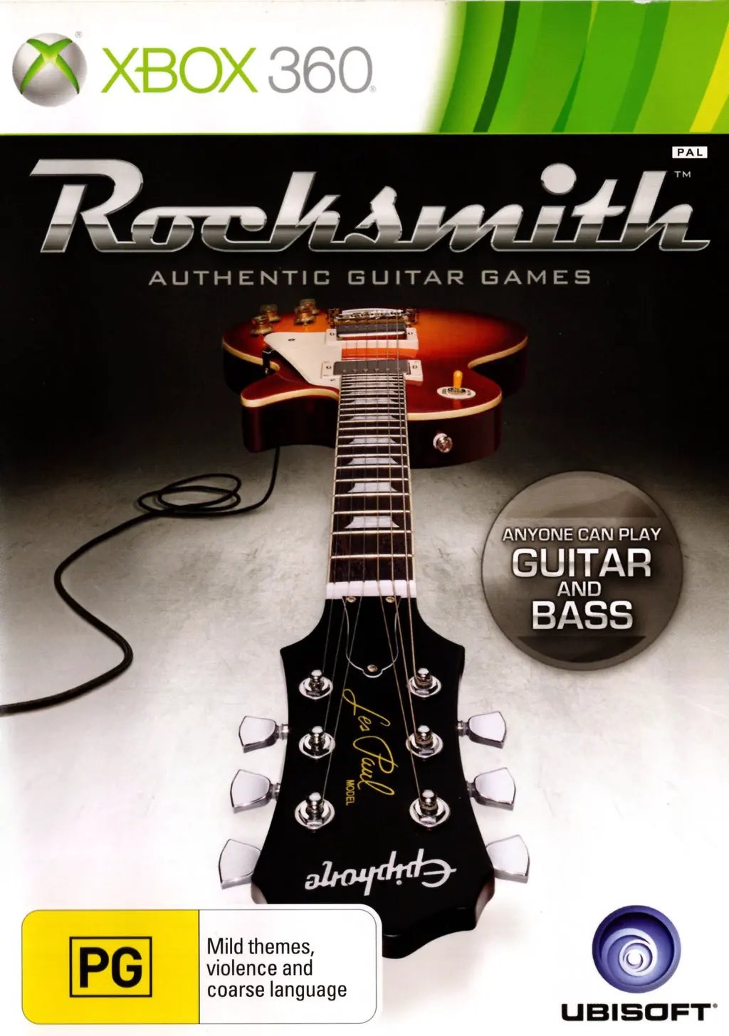 Game | Xbox 360 | Rocksmith Physical Video Games Game Microsoft