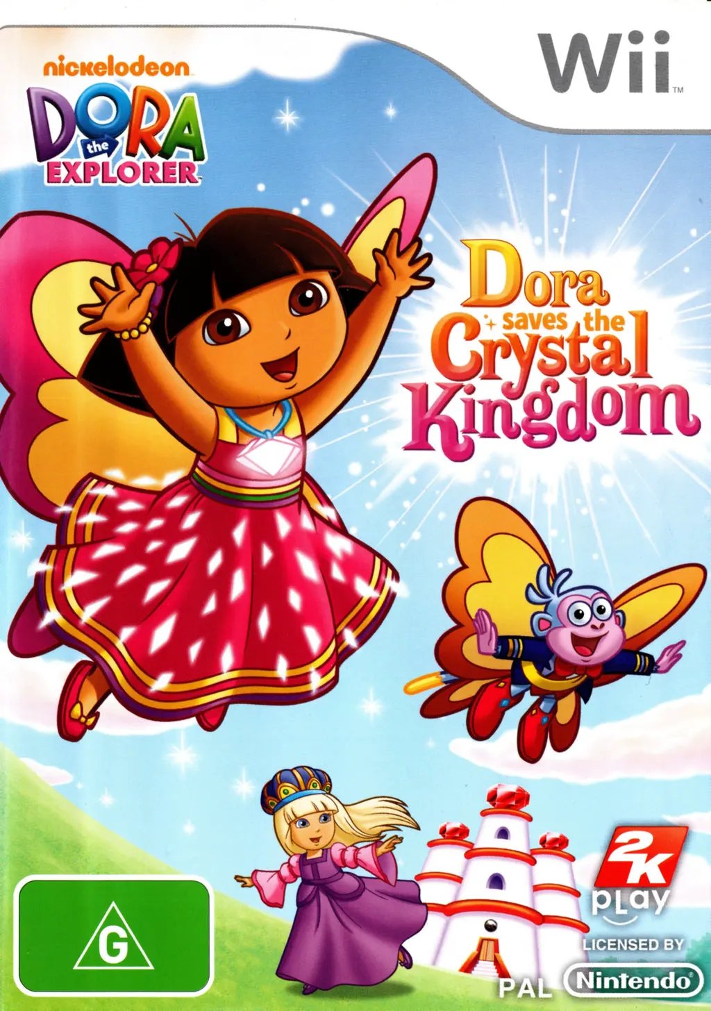 Game | Nintendo Wii | Dora Saves The Crystal Kingdom Physical Video Games Game Nintendo