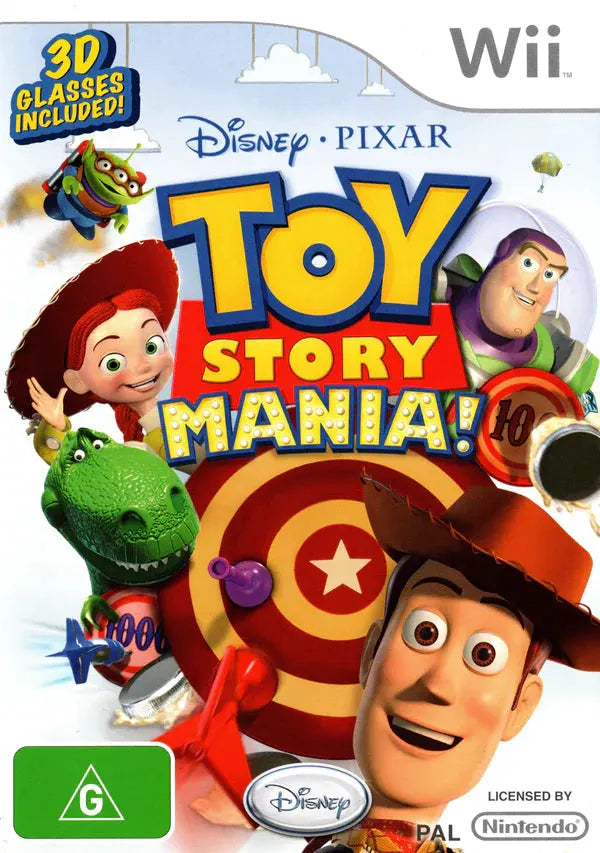 Game | Nintendo Wii | Disney's Toy Story Mania Physical Video Games Game Nintendo