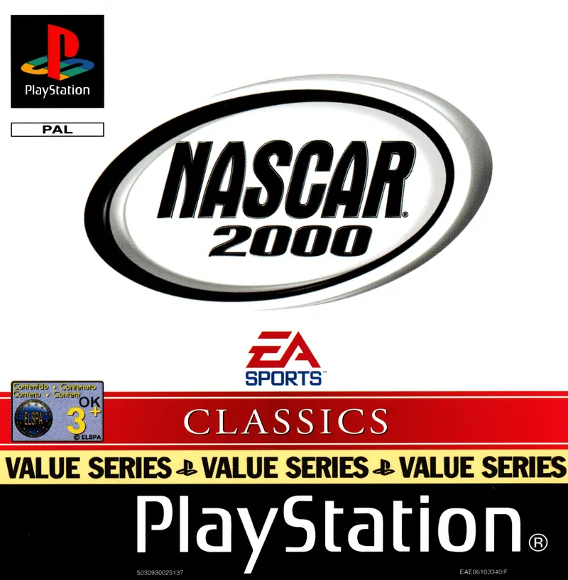 Game | Sony PlayStation PS1 | NASCAR 2000 Physical Video Games Game Sony