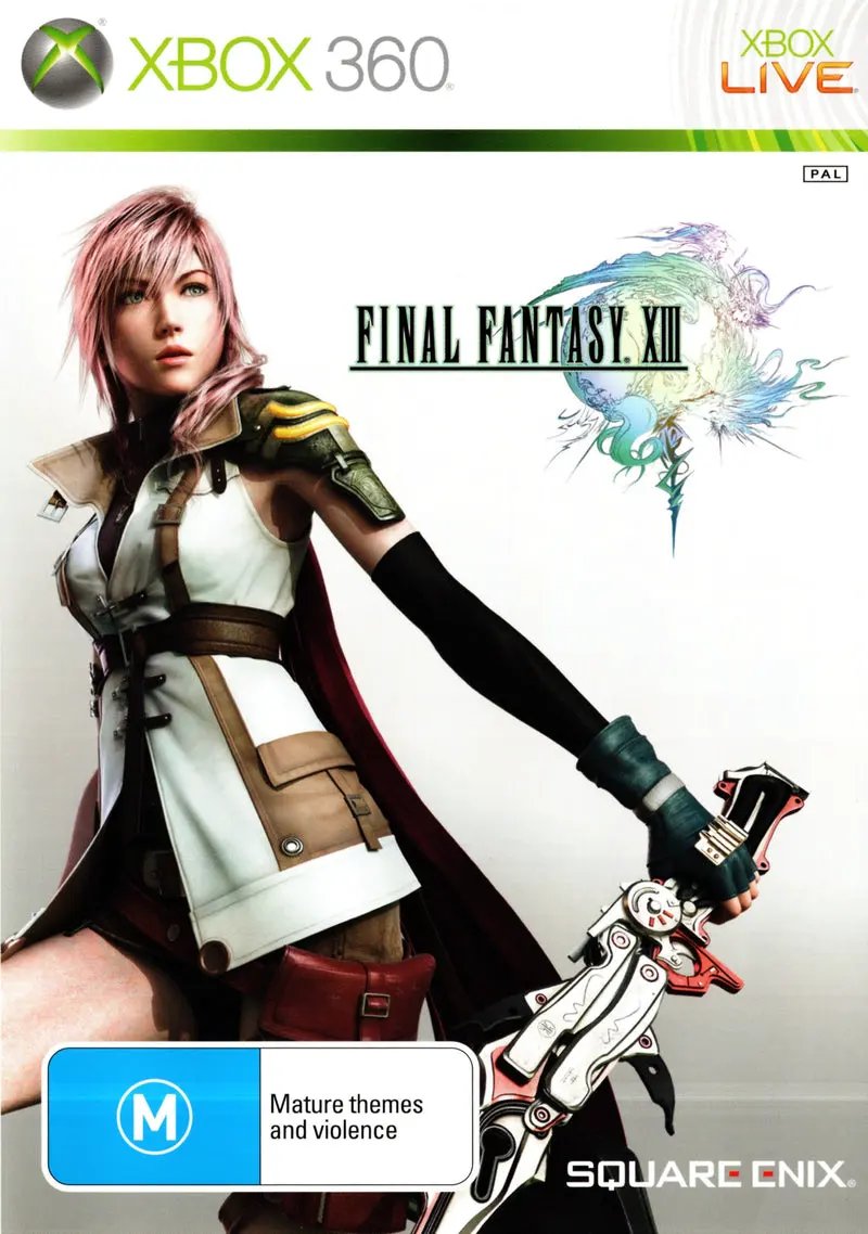 Game | Xbox 360 | Final Fantasy XIII Physical Video Games Game Microsoft