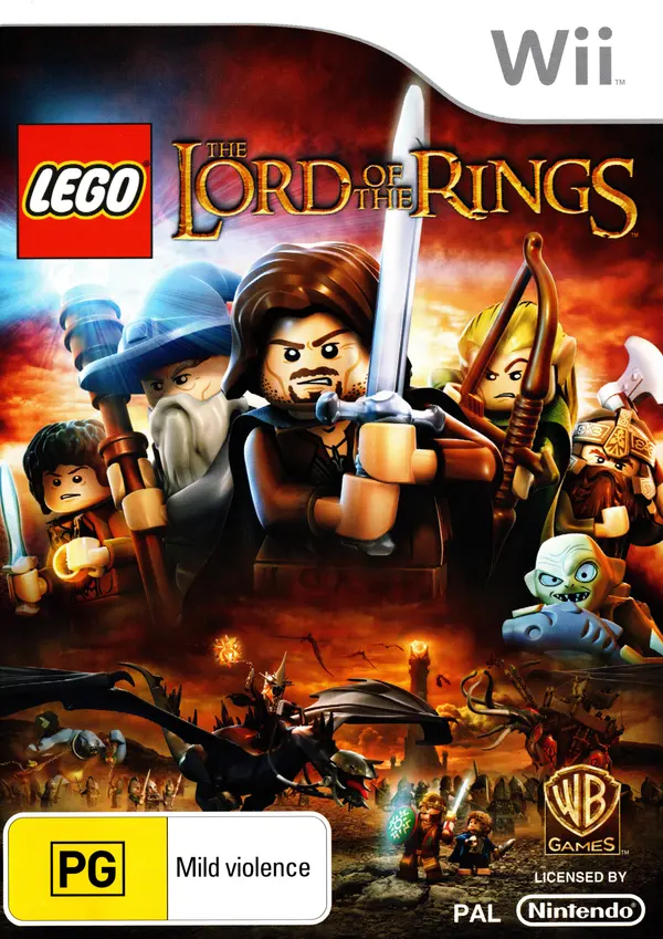 Game | Nintendo Wii | LEGO The Lord Of The Rings Physical Video Games Game Nintendo