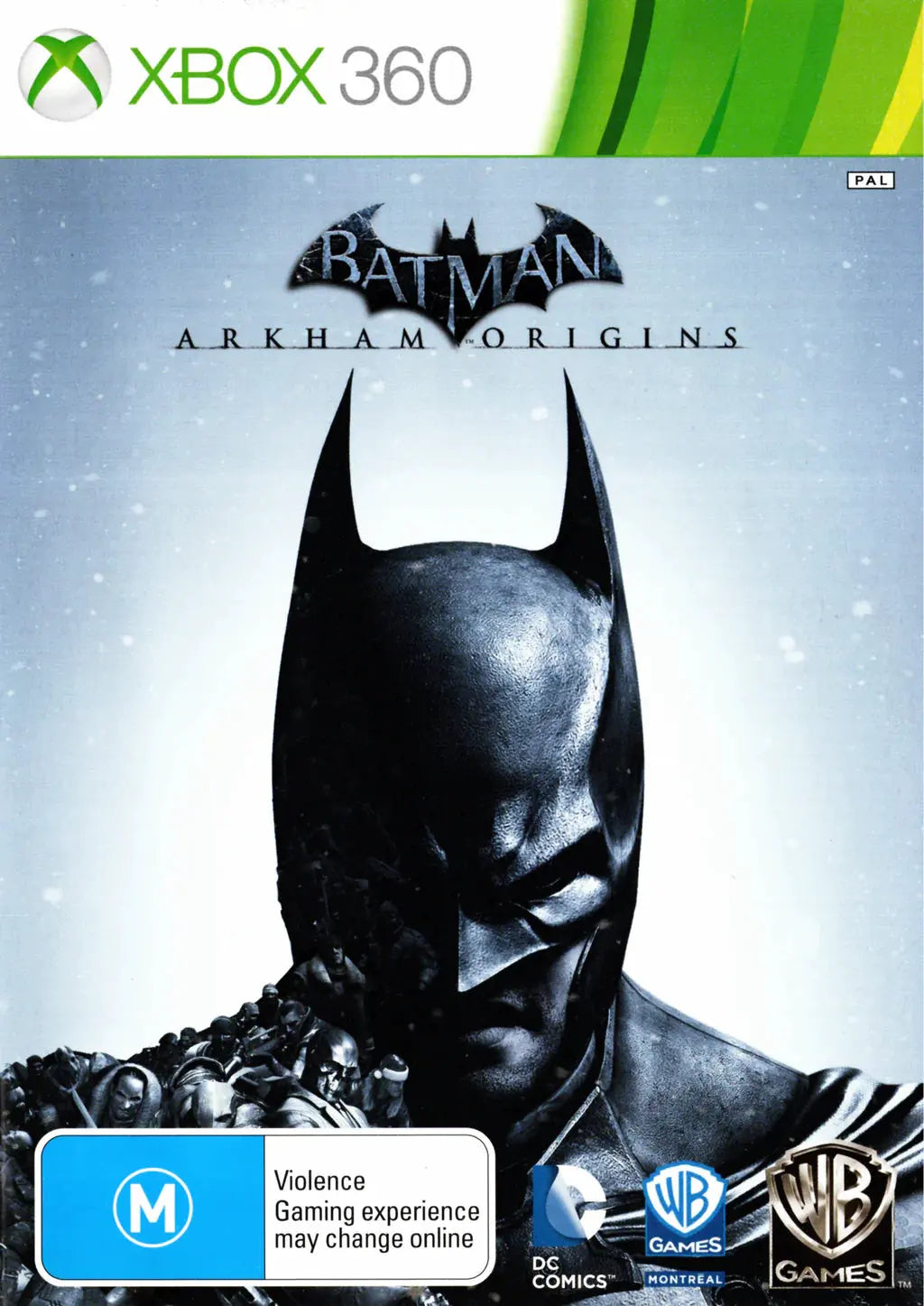 Game | Xbox 360 | Batman: Arkham Origins Physical Video Games Game Microsoft