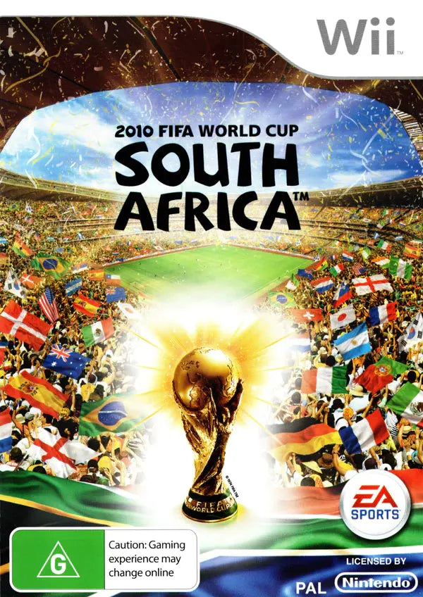 Game | Nintendo Wii | 2010 FIFA World Cup South Africa Physical Video Games Game Nintendo