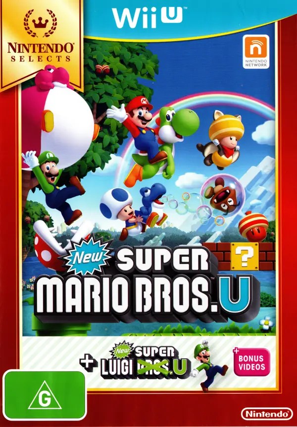 Game | Nintendo Wii U | New Super Mario Bros. U + New Super Luigi U Physical Video Games Game Nintendo