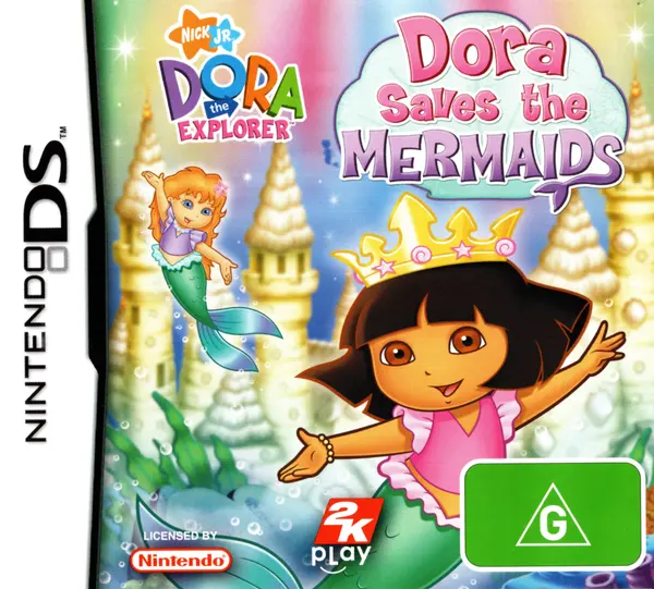 Game | Nintendo DS | Dora The Explorer Dora Saves The Mermaids Physical Video Games Game Nintendo