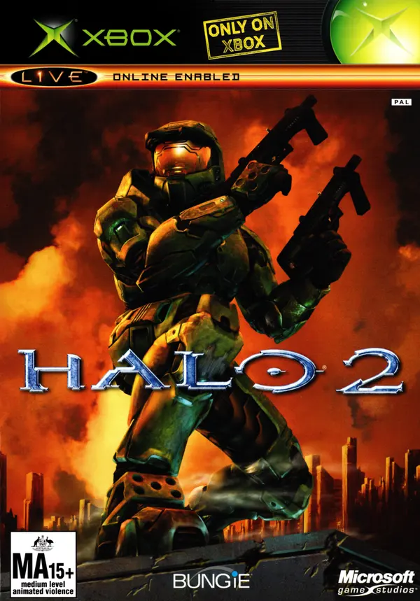 Game | Xbox | Halo 2 Physical Video Games Game Microsoft
