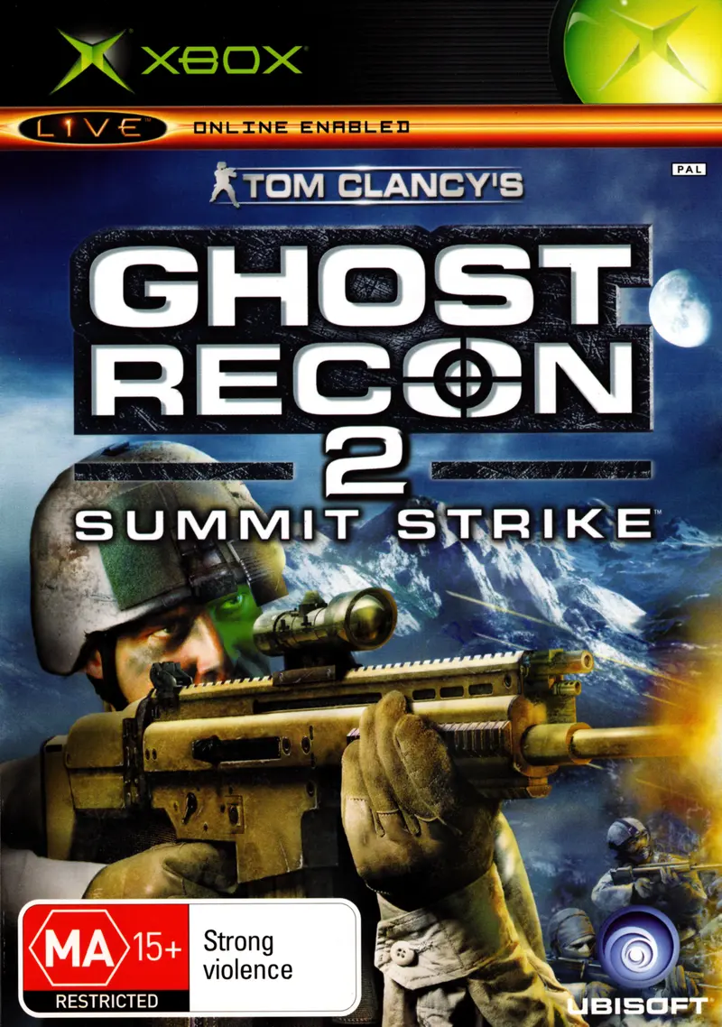 Game | Xbox | Ghost Recon 2: Summit Strike Physical Video Games Game Microsoft