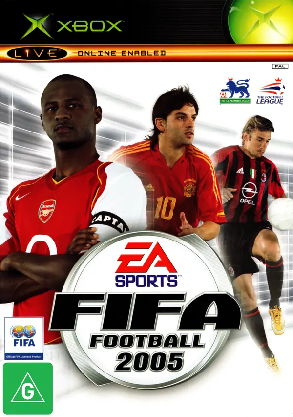 Game | Xbox | FIFA 2005 Physical Video Games Game Microsoft