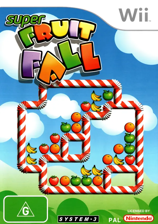 Game | Nintendo Wii | Super Fruit Fall Physical Video Games Game Nintendo