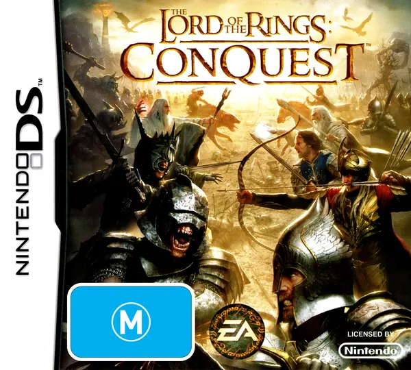 Game | Nintendo DS | Lord Of The Rings Conquest Physical Video Games Game Nintendo