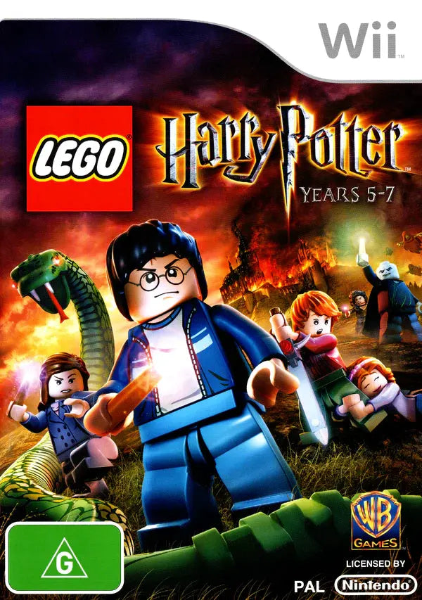 Game | Nintendo Wii | LEGO Harry Potter: Years 5-7 Physical Video Games Game Nintendo