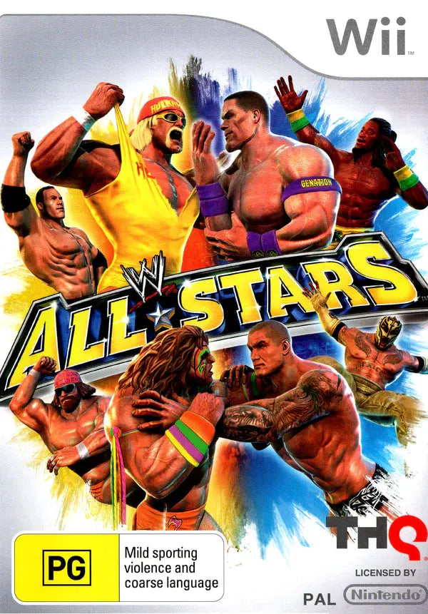 Game | Nintendo Wii | WWE All Stars Physical Video Games Game Nintendo
