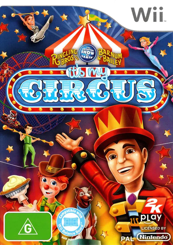 Game | Nintendo Wii | It's My Circus Physical Video Games Game Nintendo