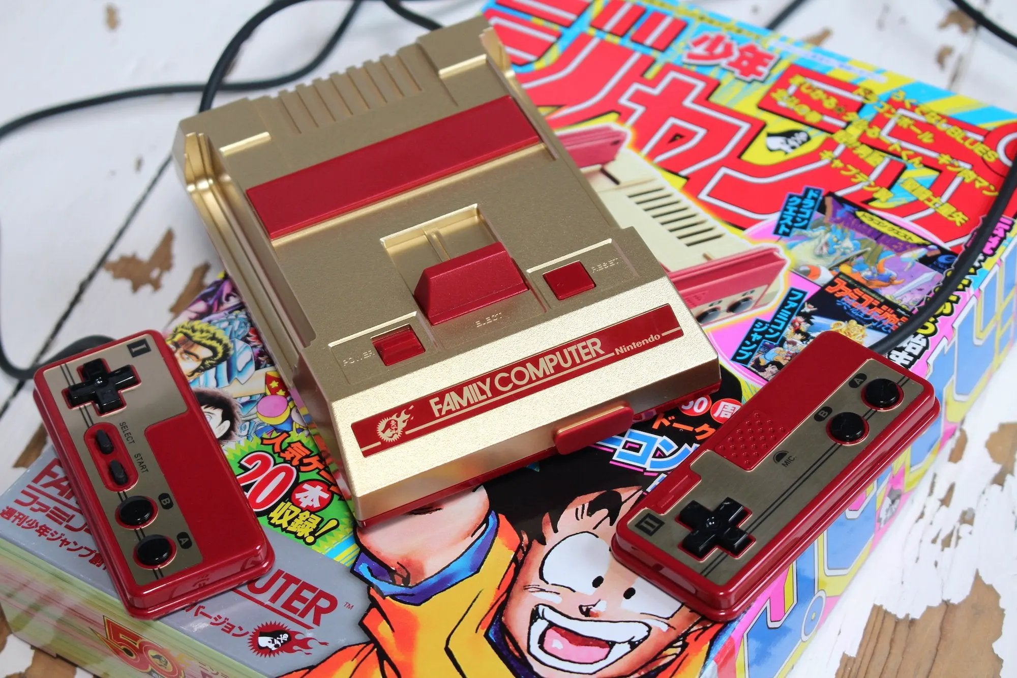Console | Nintendo Classic Mini Family Computer Weekly Shōnen Jump 50th Anniversary Version Video Game Consoles Console Nintendo