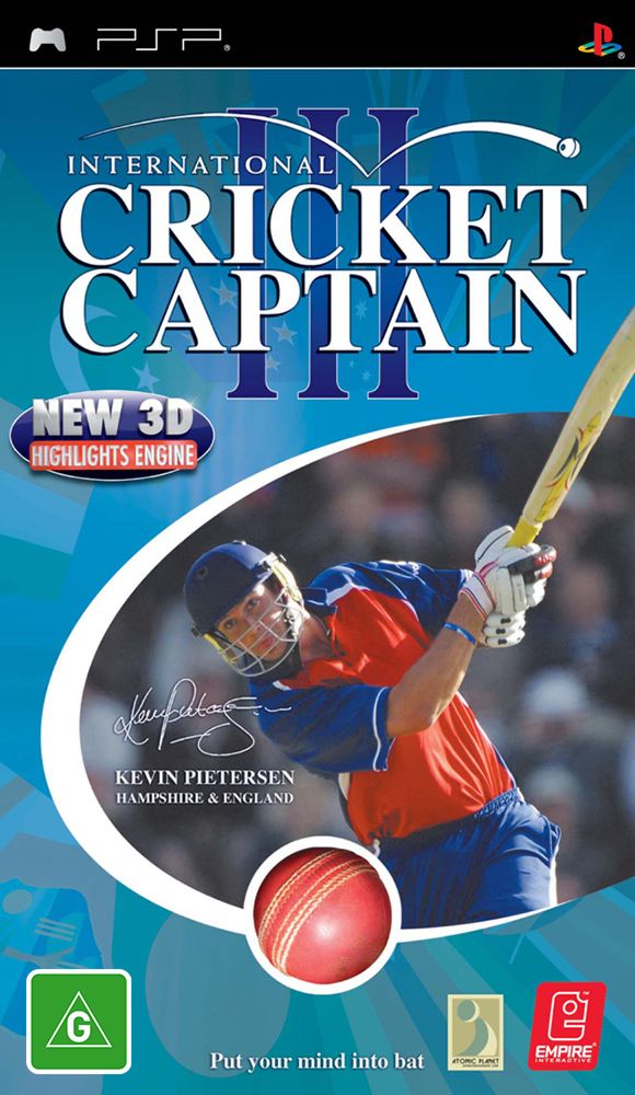 Game | Sony PSP | International Cricket Captain III