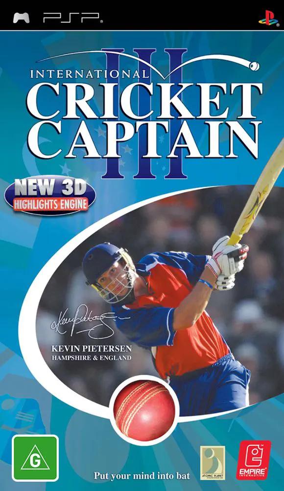 Game | Sony PSP | International Cricket Captain III Physical Video Games Game Sony