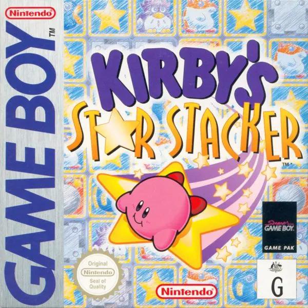 Game | Nintendo Game Boy GB | Kirby's Star Stacker Physical Video Games Game Nintendo