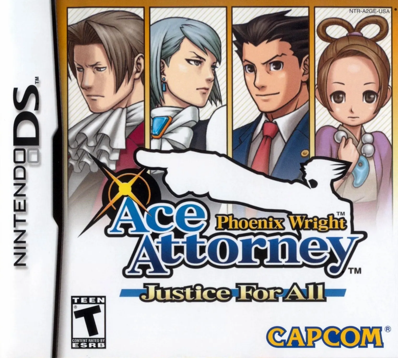 Game | Nintendo DS | Phoenix Wright Justice For All Physical Video Games Game Nintendo