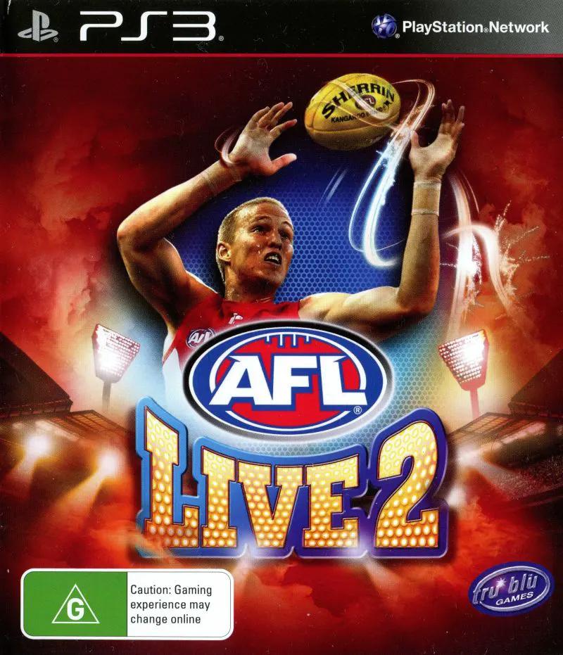 Game | Sony PlayStation PS3 | AFL Live 2 Physical Video Games Game Sony