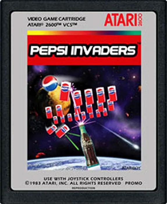 Game | Atari 2600 | Pepsi Invaders Physical Video Games Game Atari