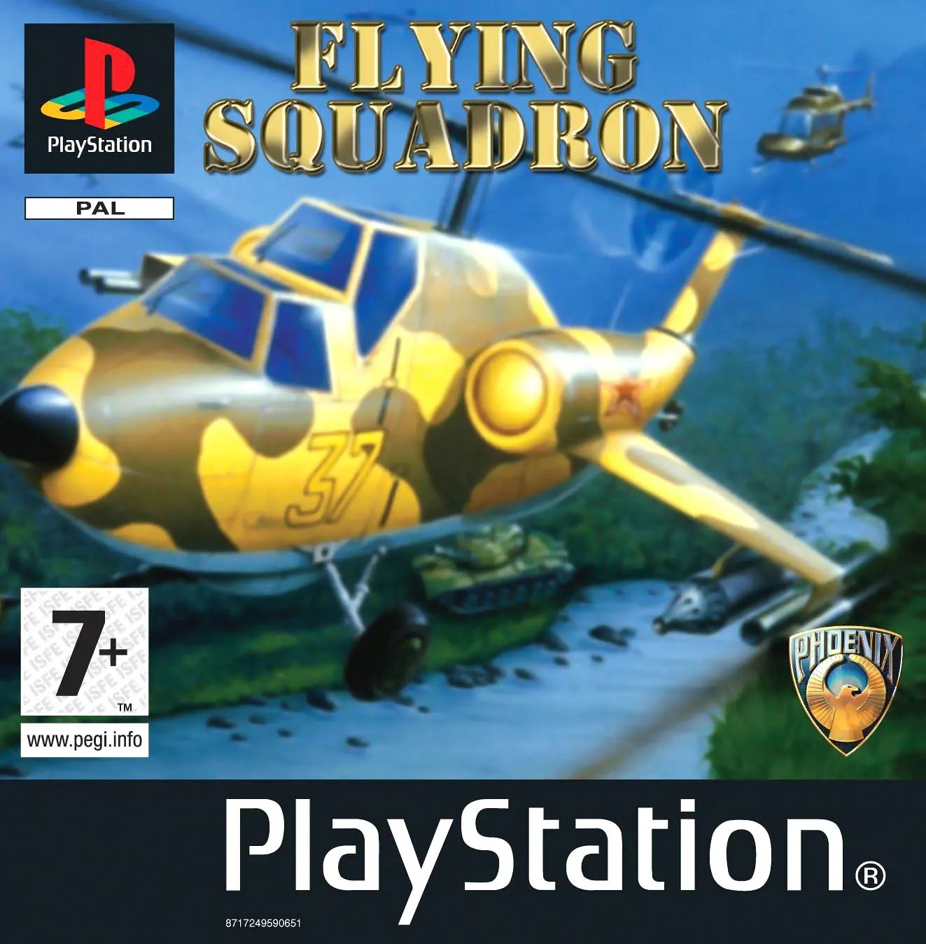 Game | Sony PlayStation PS1 | Flying Squadron Physical Video Games Game Sony