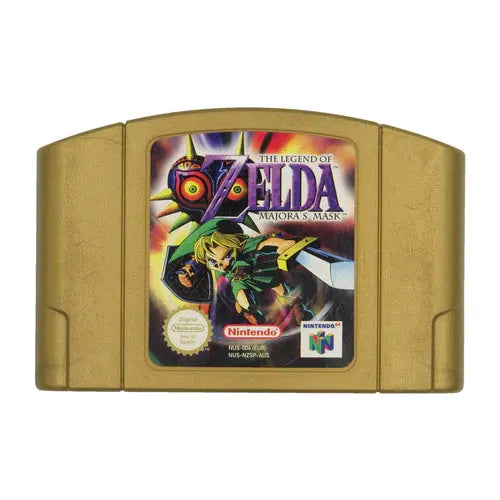Game | Nintendo N64 | Zelda Majora's Mask Limited Edition Physical Video Games Game Nintendo