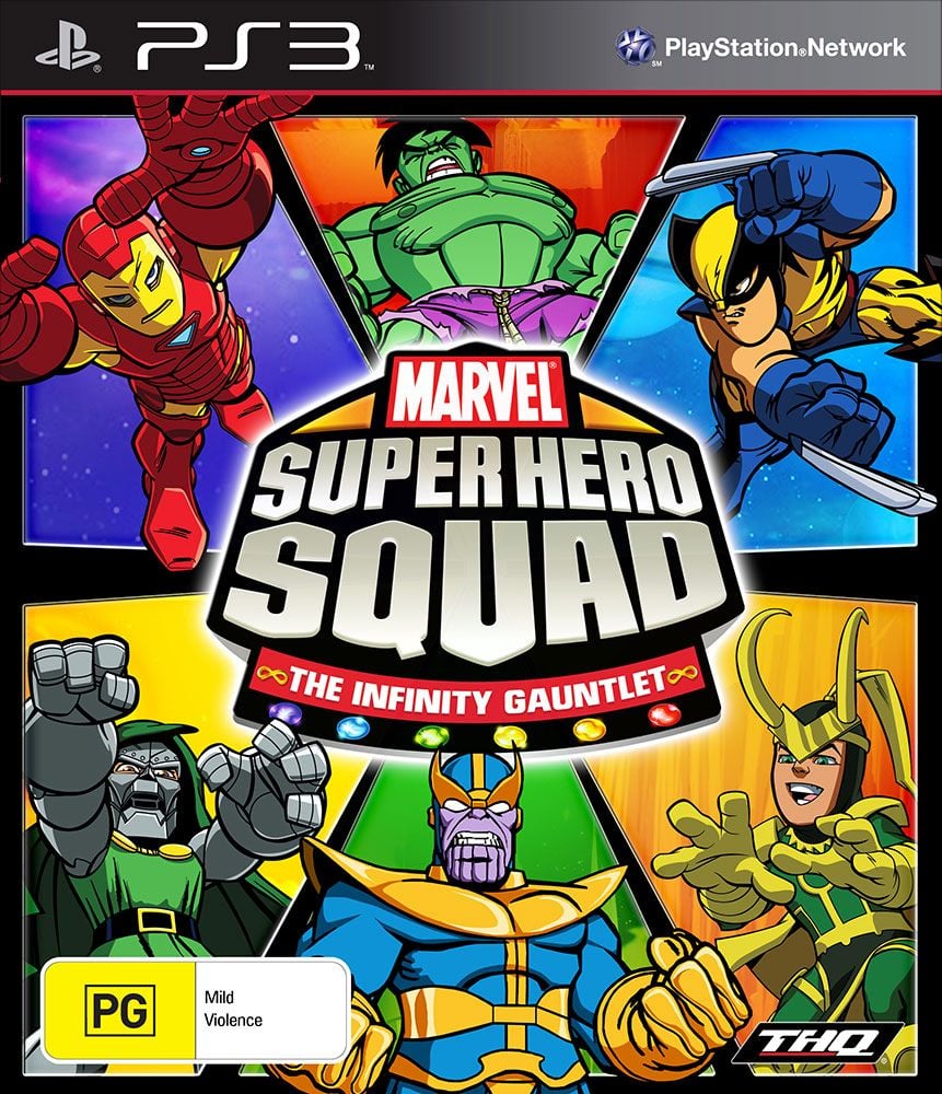 Game | Sony PlayStation PS3 | Marvel Super Hero Squad: The Infinity Gauntlet