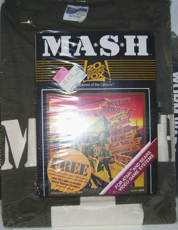 Game | Atari 2600 | M*A*S*H (T-Shirt Bundle)