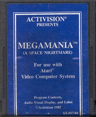 Game | Atari 2600 | Megamania (Blue Label)