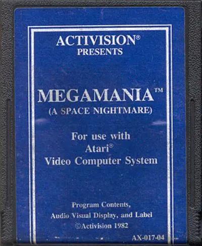 Game | Atari 2600 | Megamania (Blue Label) Physical Video Games Game Atari
