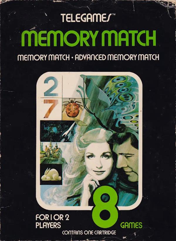 Game | Atari 2600 | Memory Match Physical Video Games Game Atari