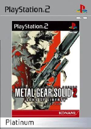 Game | Sony PlayStation PS2 | Metal Gear Solid 2 Sons of Liberty (Platinum) Physical Video Games Game Sony