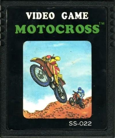 Game | Atari 2600 | Motocross Physical Video Games Game Atari