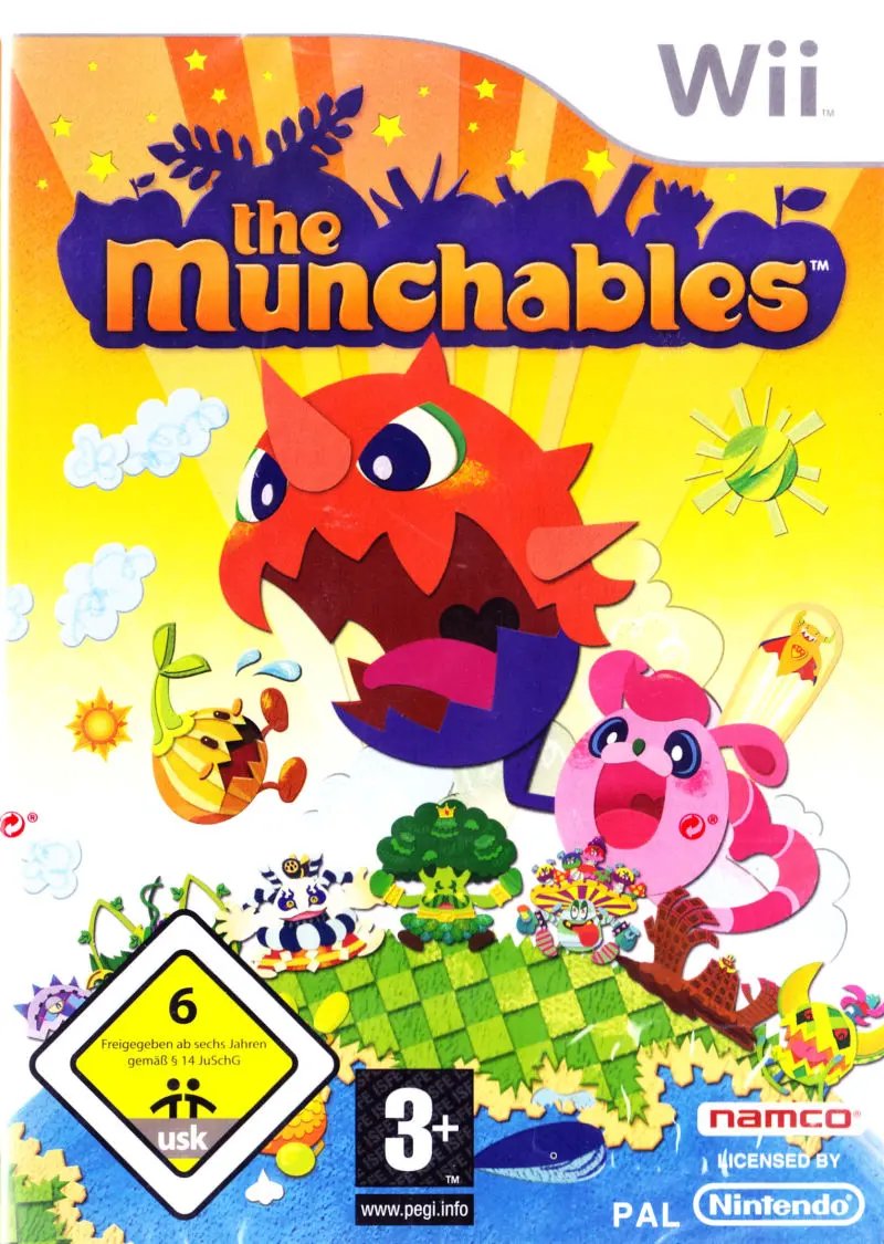 Game | Nintendo Wii | The Munchables Physical Video Games Game Nintendo