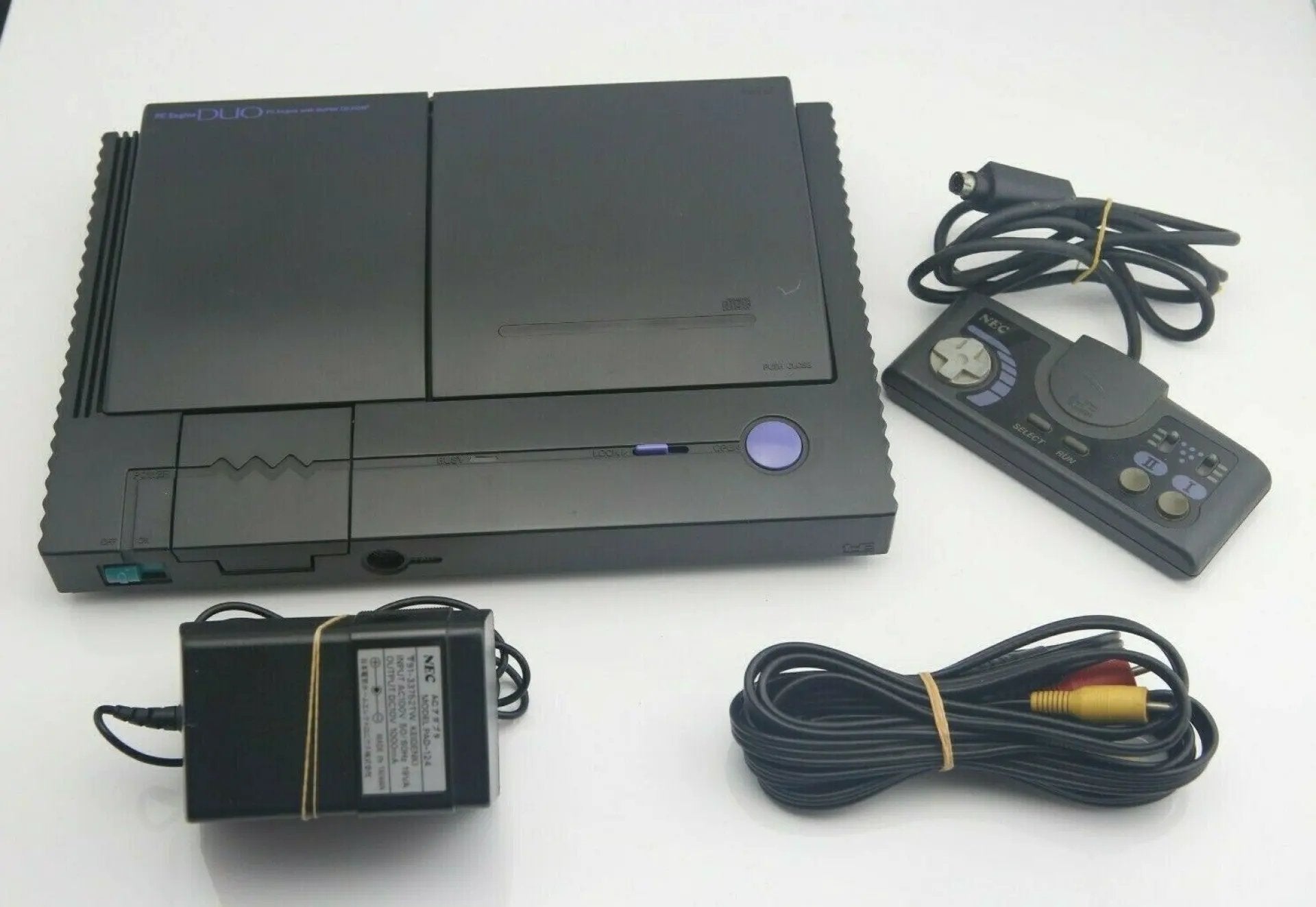 Console | PC Engine Duo | Japanese set Video Game Consoles Console Hudson Soft