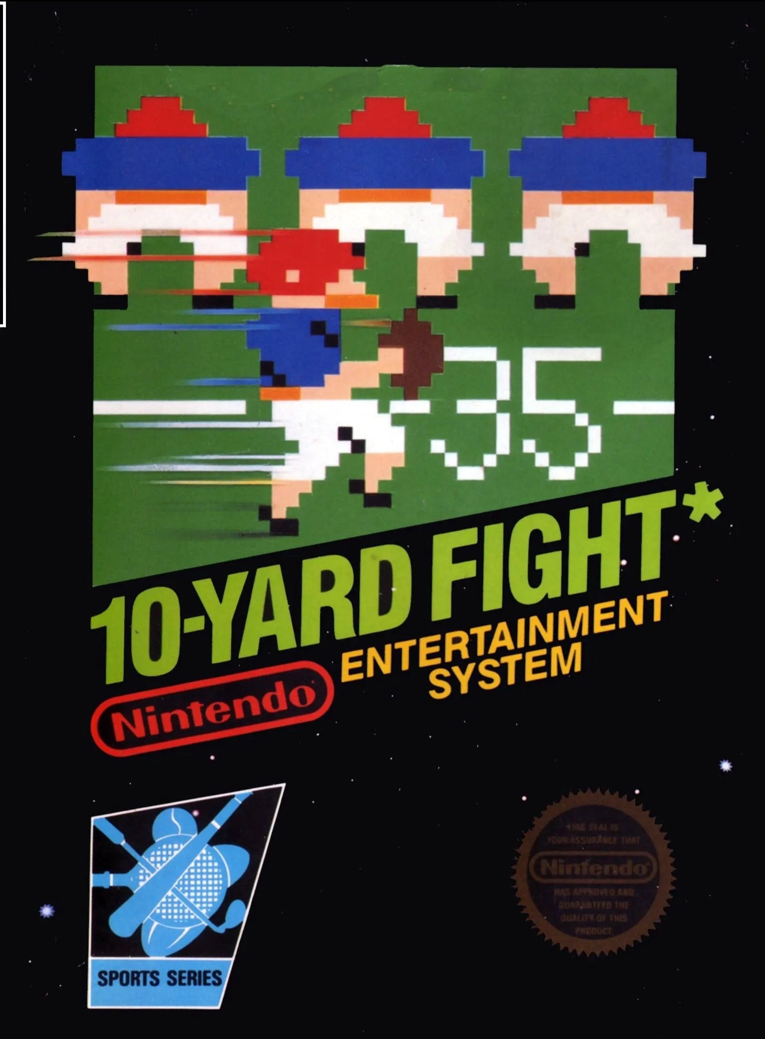 Game | Nintendo NES | 10-Yard Fight Physical Video Games Game Nintendo