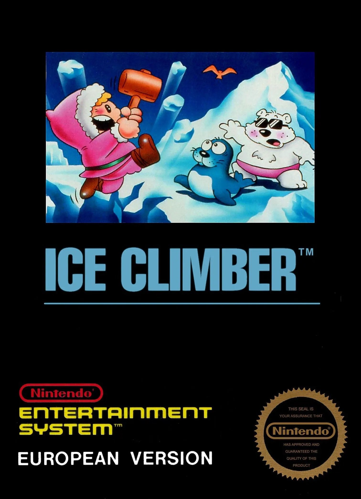 Game | Nintendo NES | Ice Climber Physical Video Games Game Nintendo