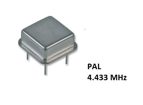 Parts | Service Repair | Crystal Oscillator 4.433MHz PAL 3.579 NTSC Colour 5V 4pin XTal