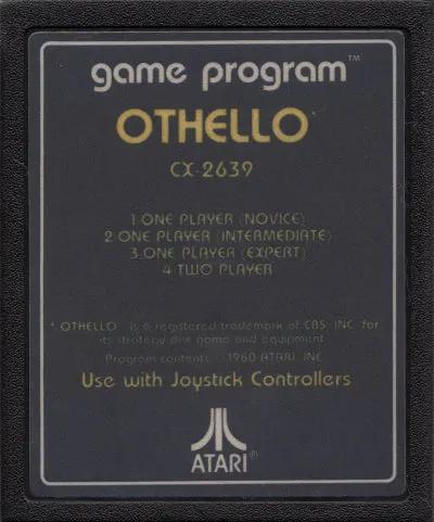 Game | Atari 2600 | Othello (Text Label) Physical Video Games Game Atari