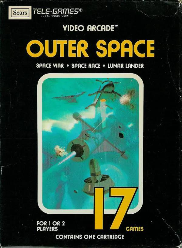 Game | Atari 2600 | Outer Space Physical Video Games Game Atari