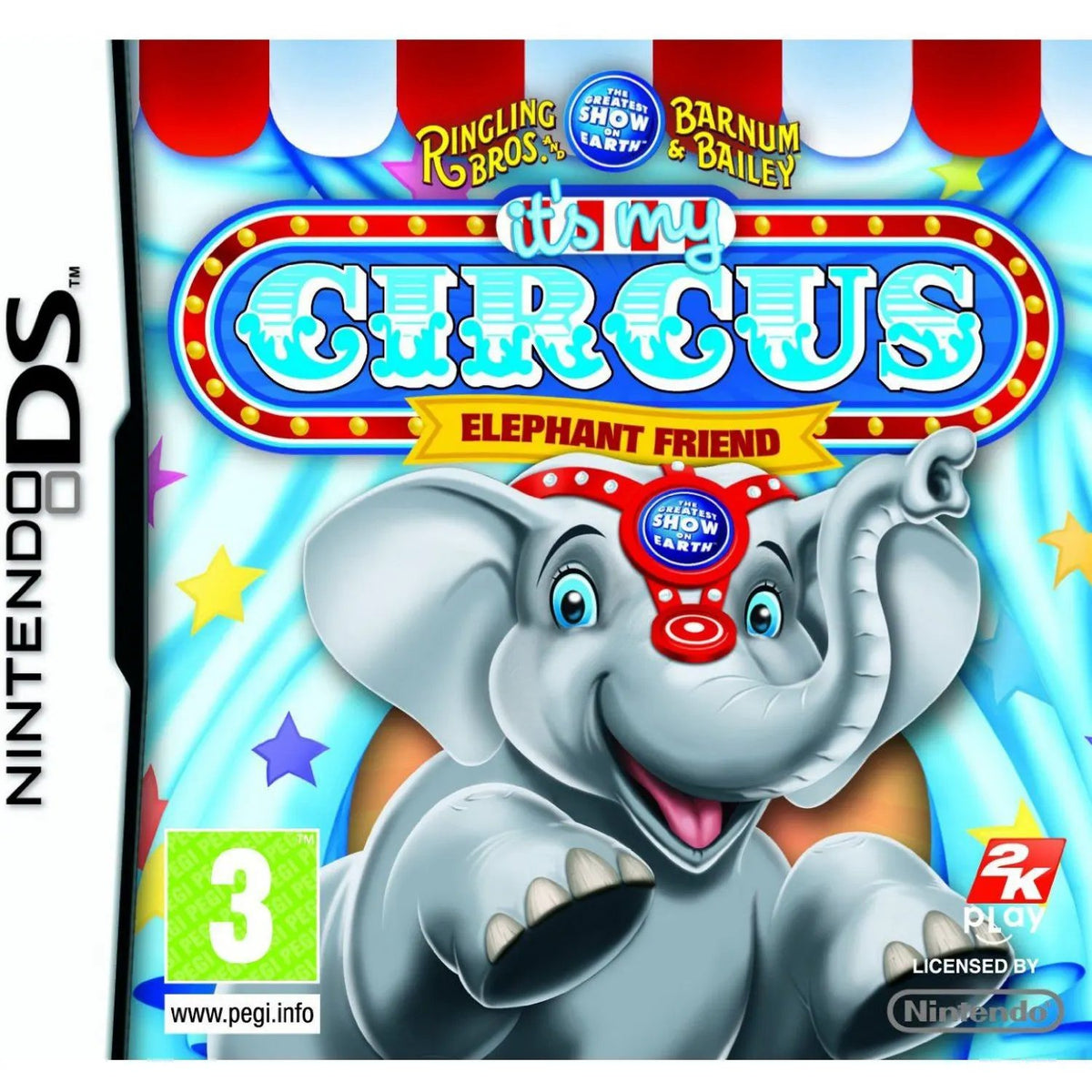 Game | Nintendo DS | It's My Circus Elephant Friend Physical Video Games Game Nintendo
