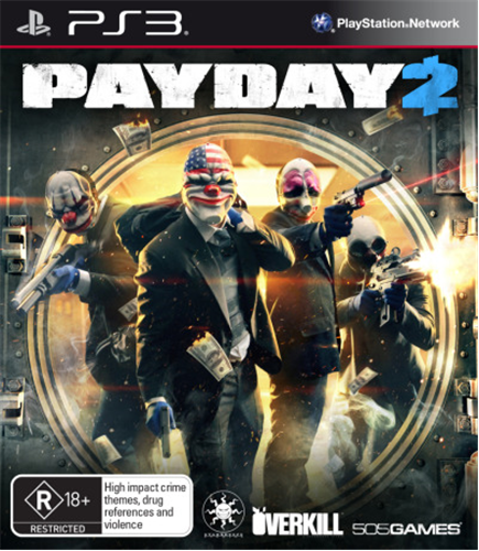 Game | Sony PlayStation PS3 | Payday 2 Physical Video Games Game Sony