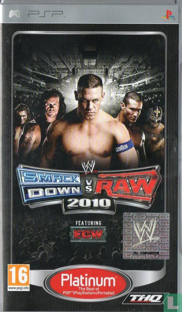 Game | Sony PSP | WWE SmackDown Vs. Raw 2010 (Platinum) Physical Video Games Game Sony