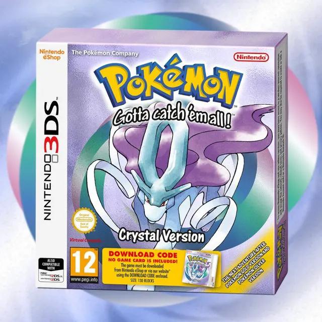 Game | Nintendo 3DS | Pokemon Crystal Physical Video Games Game Nintendo