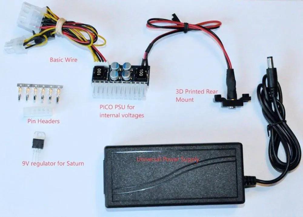 Accessory | Power Supply | Sega Saturn Dreamcast | PicoPsu PICO ATX Kit Home Game Console Power Supplies Accessory RetroSales.com.au